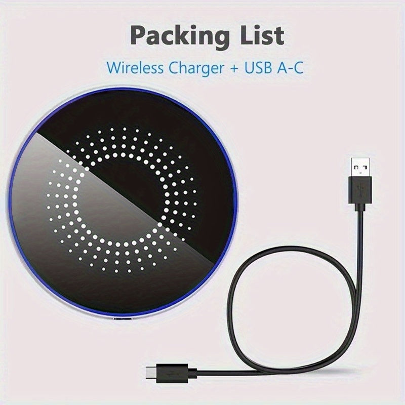 15W Magnetic Wireless Fast Charger | iPhone 16/15/14/13, Samsung S25/S24, Pixel, Xiaomi & More
