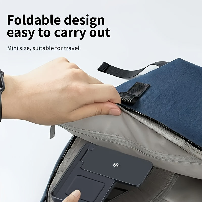 3-in-1 Foldable MagSafe Wireless Charging Station | 15W | QC3.0 Adapter | iPhone 8–15 & Apple Watch Ultra/9–3