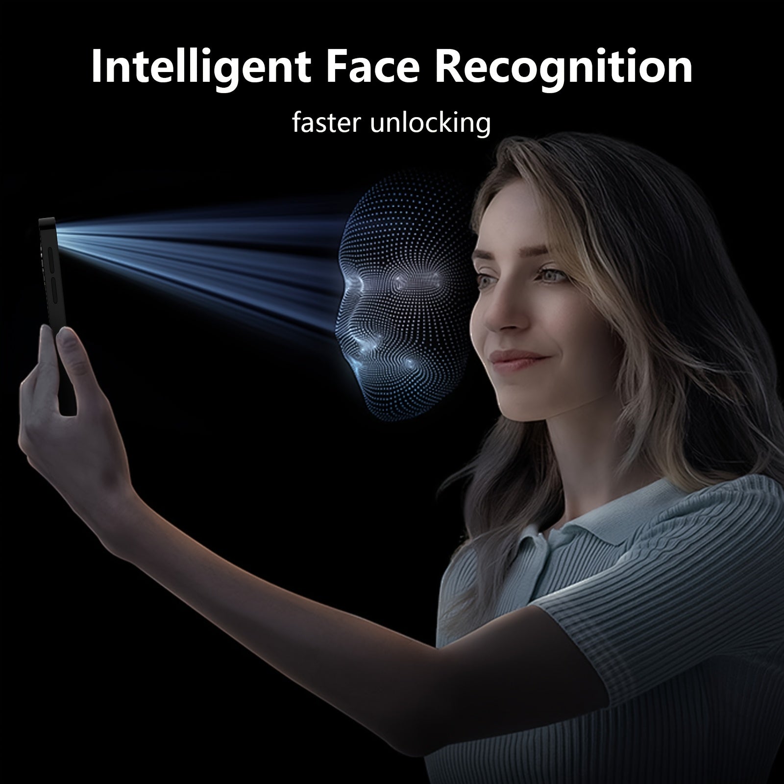 Mini Phone Unlocked Android | 3.0" HD Touch | Dual SIM | Face ID | 2GB+16GB | Type-C | Kids & Students