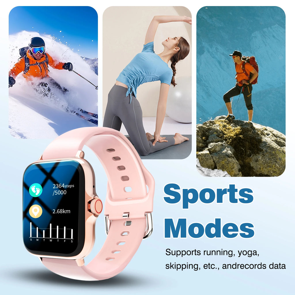 Smart Watch Multi-functional sports smart watch ,Wireless Calling, Personalized the Watch Faces,Music control