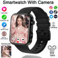 Jooeniok P51 Smart Watch | Built-In Camera | Video Recording | 7-Day Battery | IPS Display | BT Calling | iPhone & Android