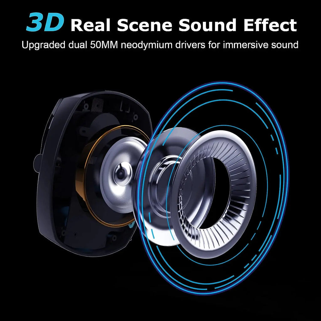 Acinaci 2.4GHz Wireless Gaming Headset | 50mm Drivers | Memory Foam | PS5, PS4, PC & Nintendo Switch