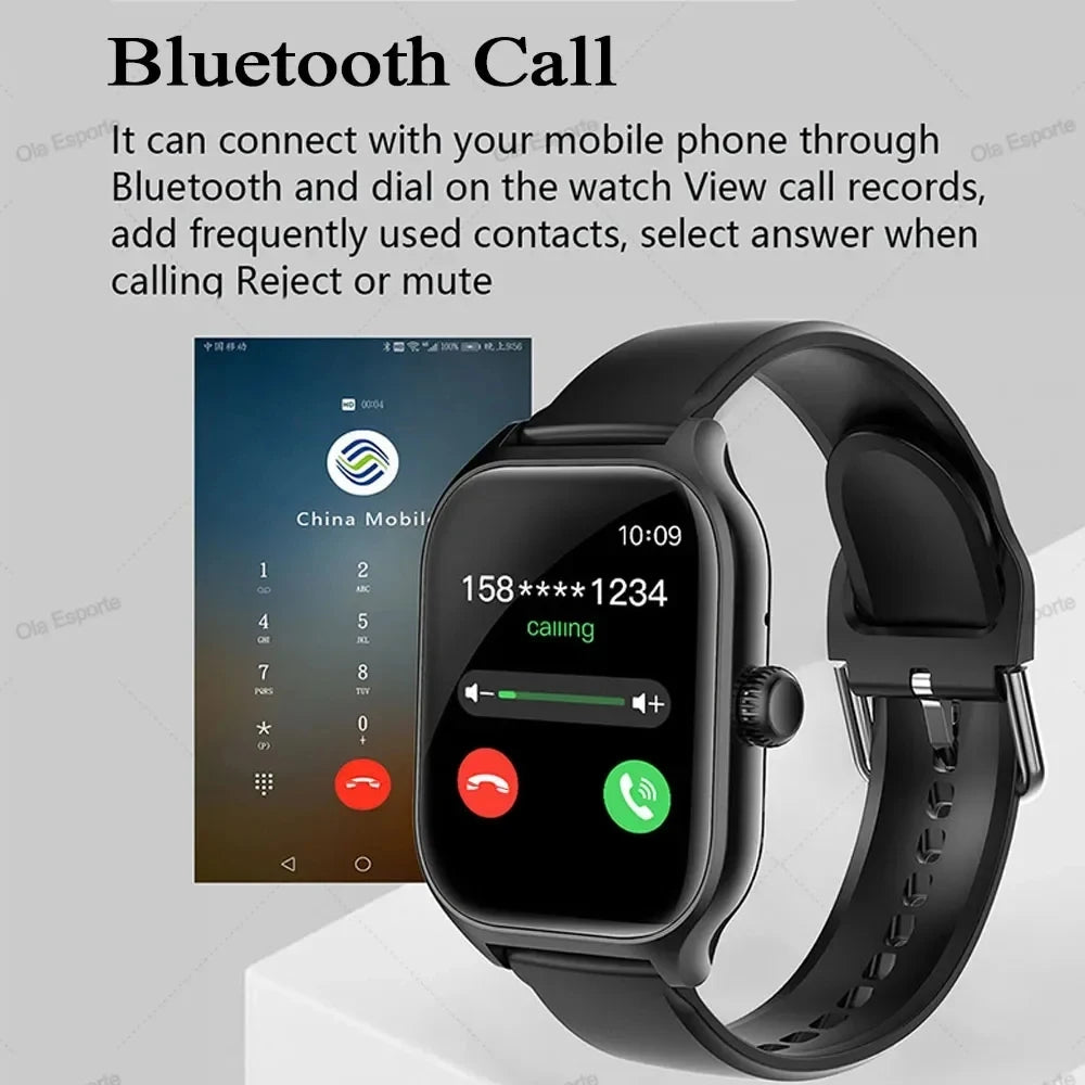 Ola Esporte Smart Watch | 1.83" HD Display | Bluetooth Calling | Heart Rate, SpO2 & Sleep | 12 Languages | Android & iOS