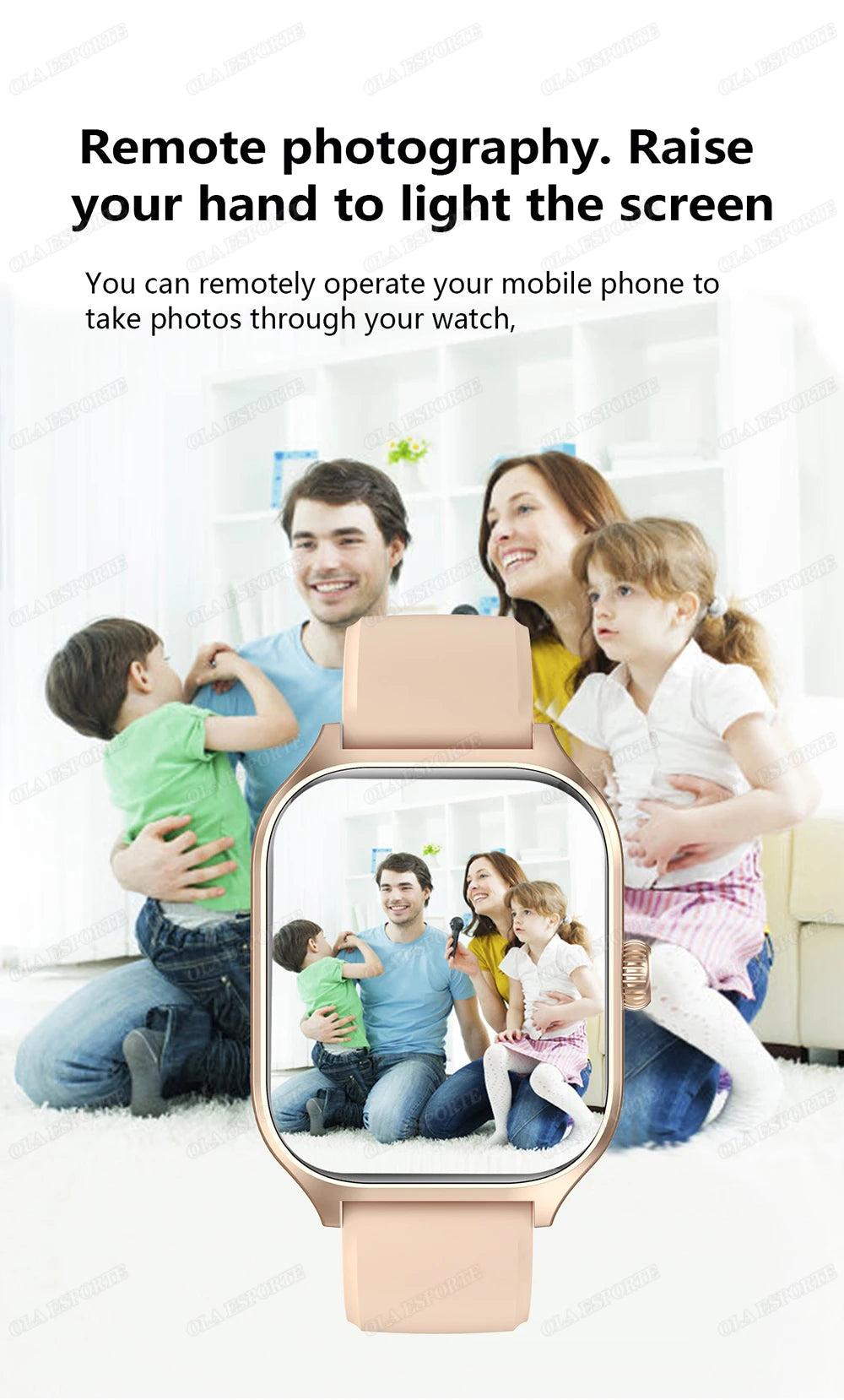 Ola Esporte Smart Watch | 2.01" HD Display | GPS | 3-Day Battery | Bluetooth Calling | Heart Rate, SpO2 & Sleep | Android & iOS