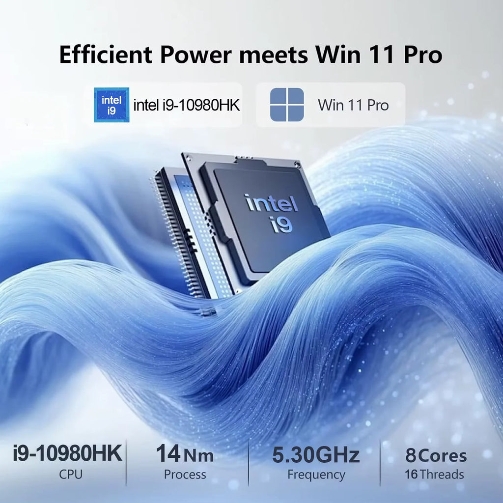 2026 Gaming Laptop 15.6" | Windows 11 | Intel Core i9-10980HK | 16GB RAM | 1TB/2TB SSD | Backlit Keyboard | Fingerprint Unlock