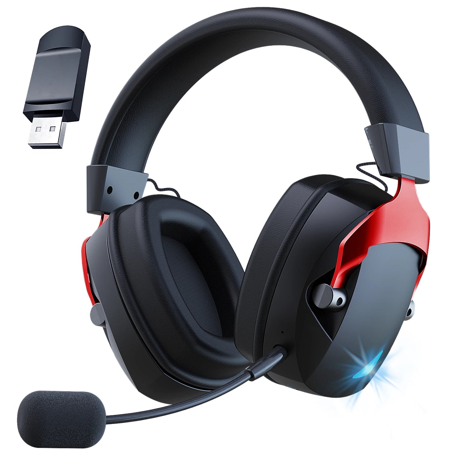 Acinaci 2.4GHz Wireless Gaming Headset | 50mm Drivers | Memory Foam | PS5, PS4, PC & Nintendo Switch