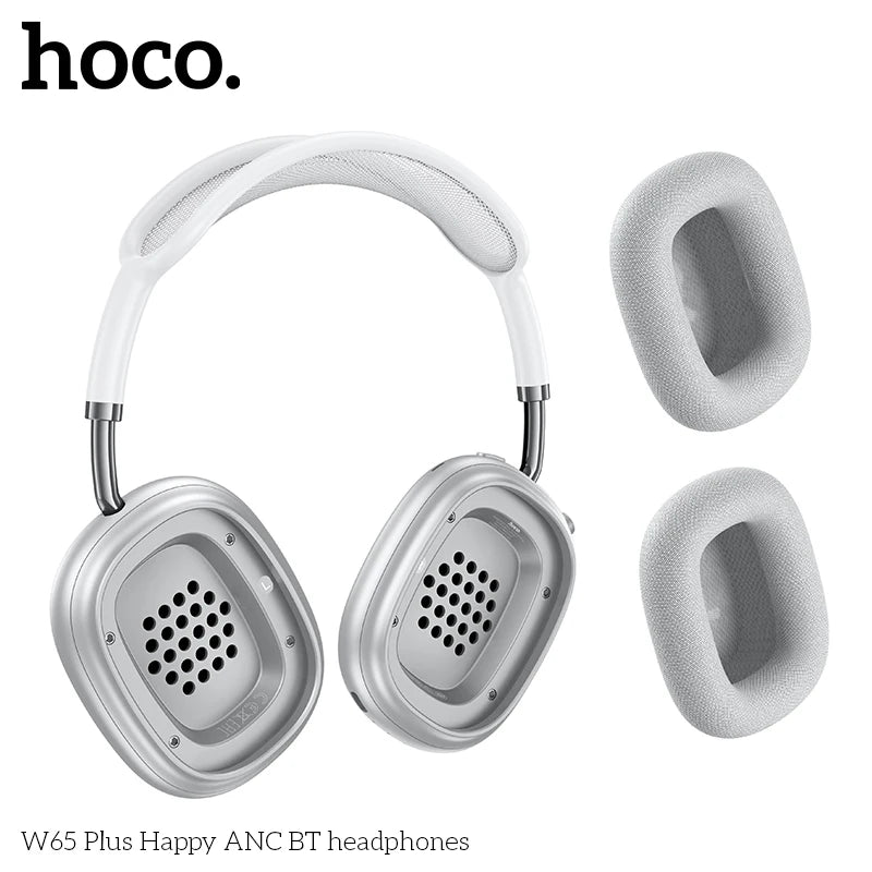 HOCO W65 Plus ANC Bluetooth Headphones | 45-Hr Battery | HiFi Over-Ear | Sport | 6 Colours