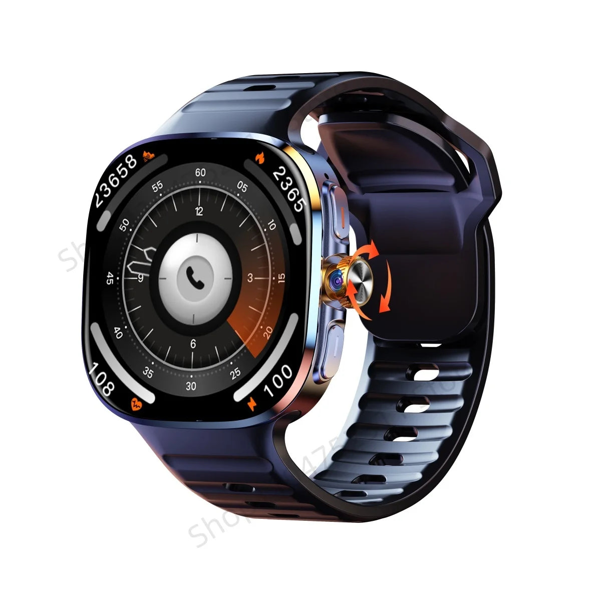 Zestbolt M99 5G Android Smartwatch | 2.4" AMOLED | 900W Rotating Camera | WiFi | GPS | NFC | SIM Card | 17 Languages