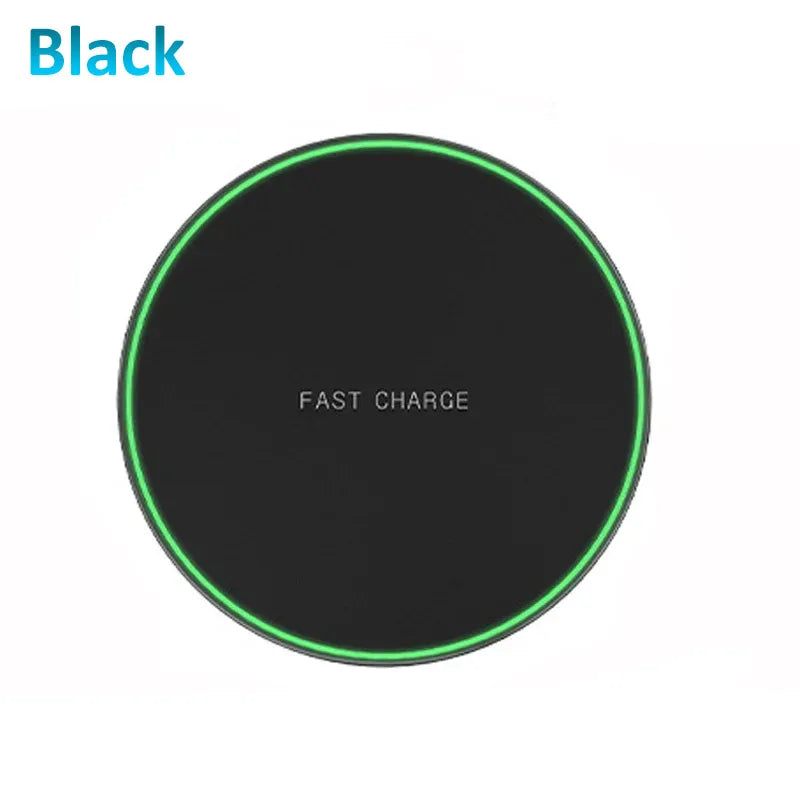 100W Wireless Charger Pad | Ultra-Fast Induction Charging | iPhone 12–17, Samsung, Xiaomi & Huawei