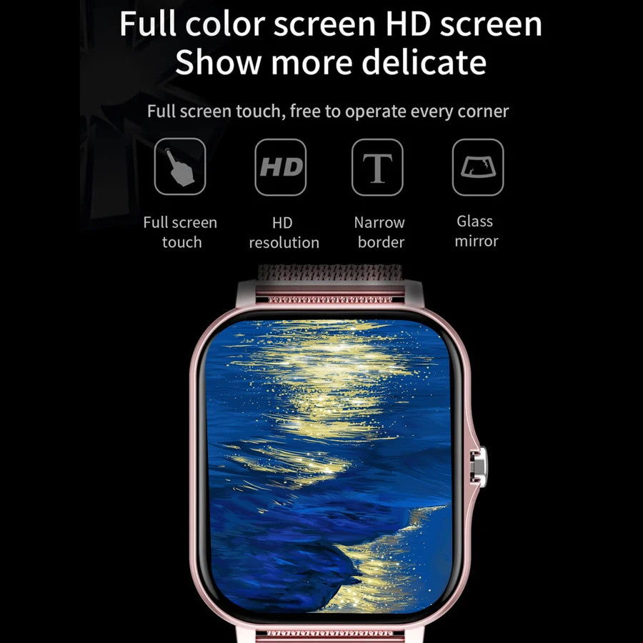 Y13 Smart Watch | Wireless Calling | Multi-Sport Mode | App Reminders | 14 Languages | iPhone & Android