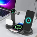 40W Multi-Device Wireless Charging Station | Phone, Watch & Earphones | iPhone 12–17 & Samsung S21–S25