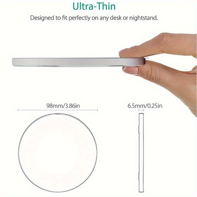 15W Magnetic Wireless Fast Charger | iPhone 16/15/14/13, Samsung S25/S24, Pixel, Xiaomi & More